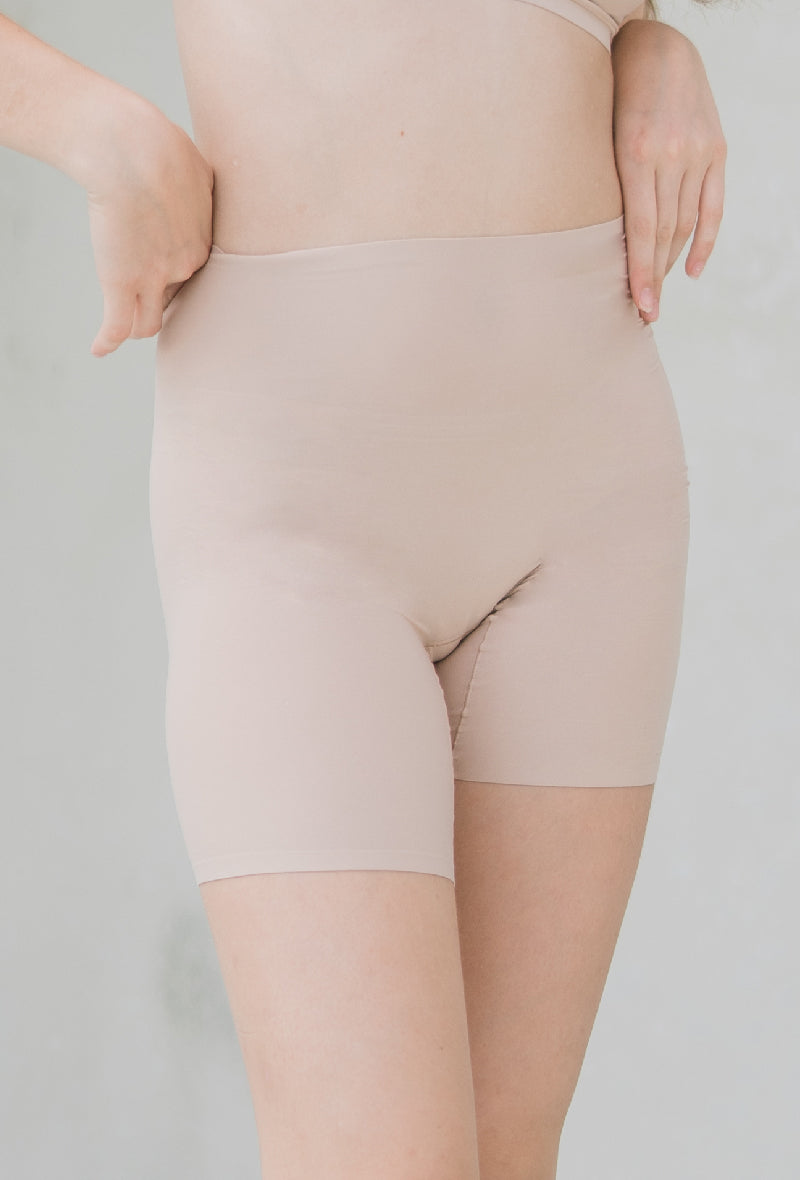Softstretch High Waist Mid Thigh Short + Panties Bundle
