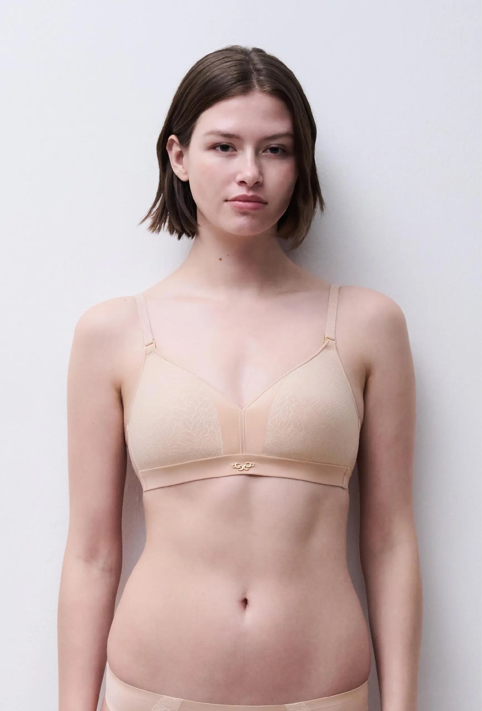 Chantelle Pure Lace Wirefree Support Foam Bra