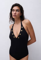 Chantelle Sicilia Wirefree Plunge Swimsuit