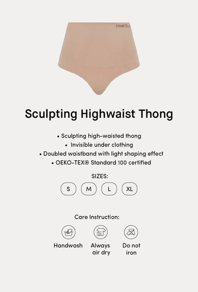 Chantelle Smooth Comfort Sculpting Highwaisted Thong