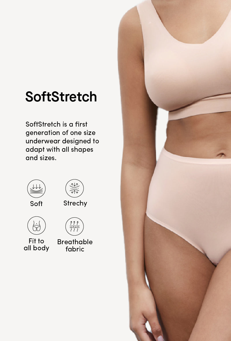 SoftStretch Hipster / Shorty One Size (XS-XL)