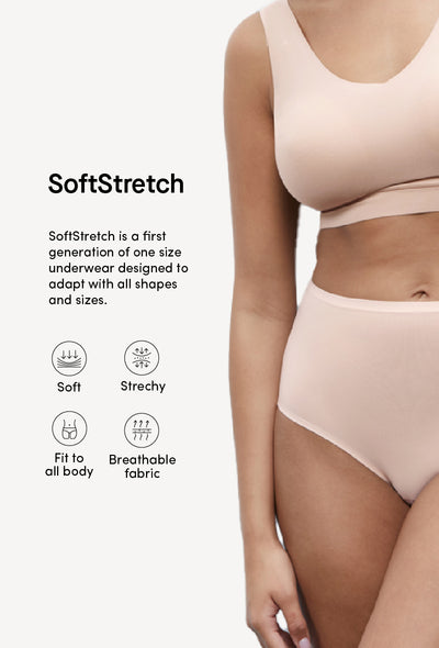 SoftStretch Full Brief / Highwaist Brief One Size (XS-XL)