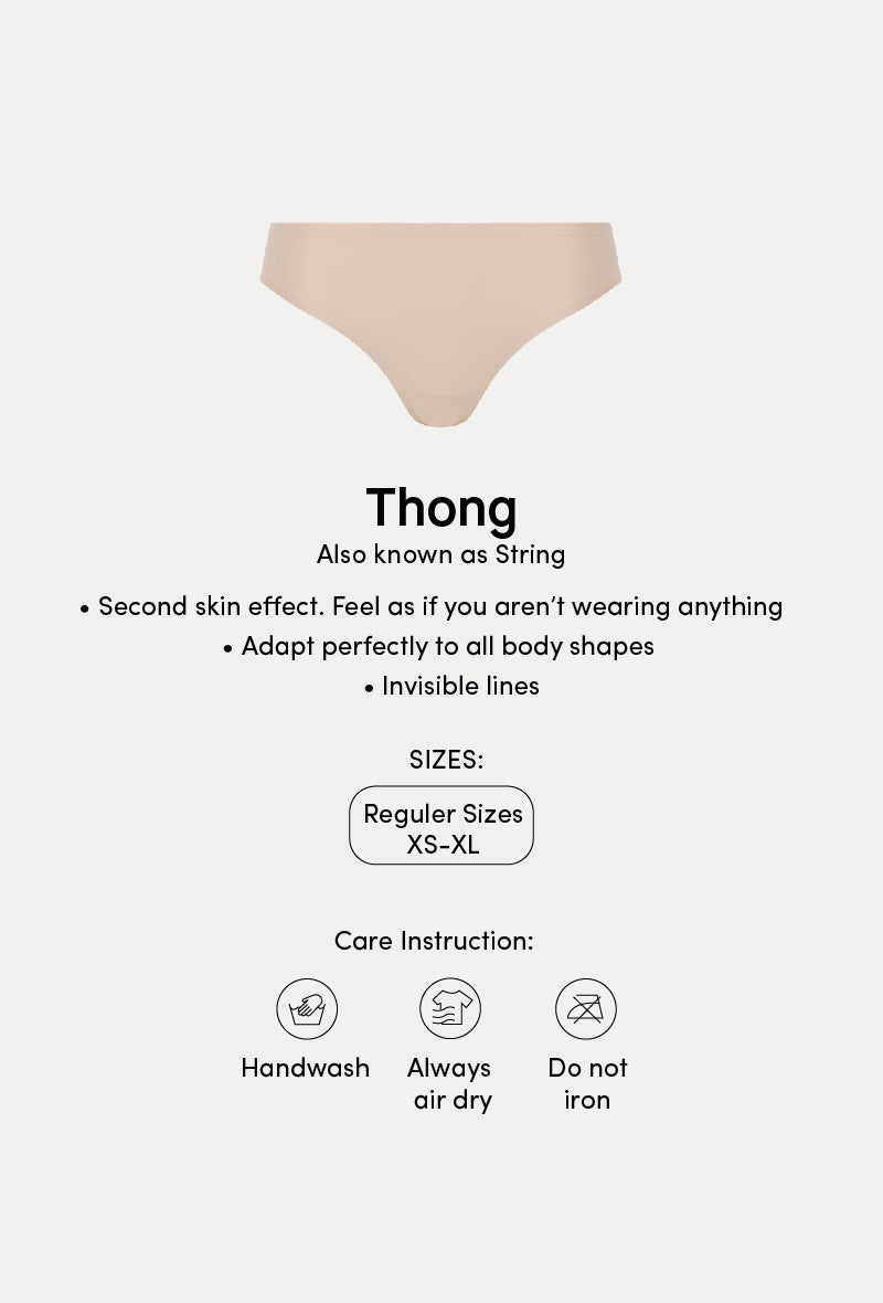 SoftStretch Multipacks Thong / String 3 pcs