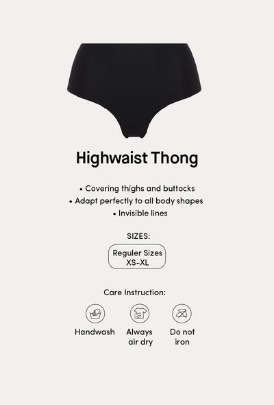 SoftStretch Multipacks Highwaist Thong 3 Pcs