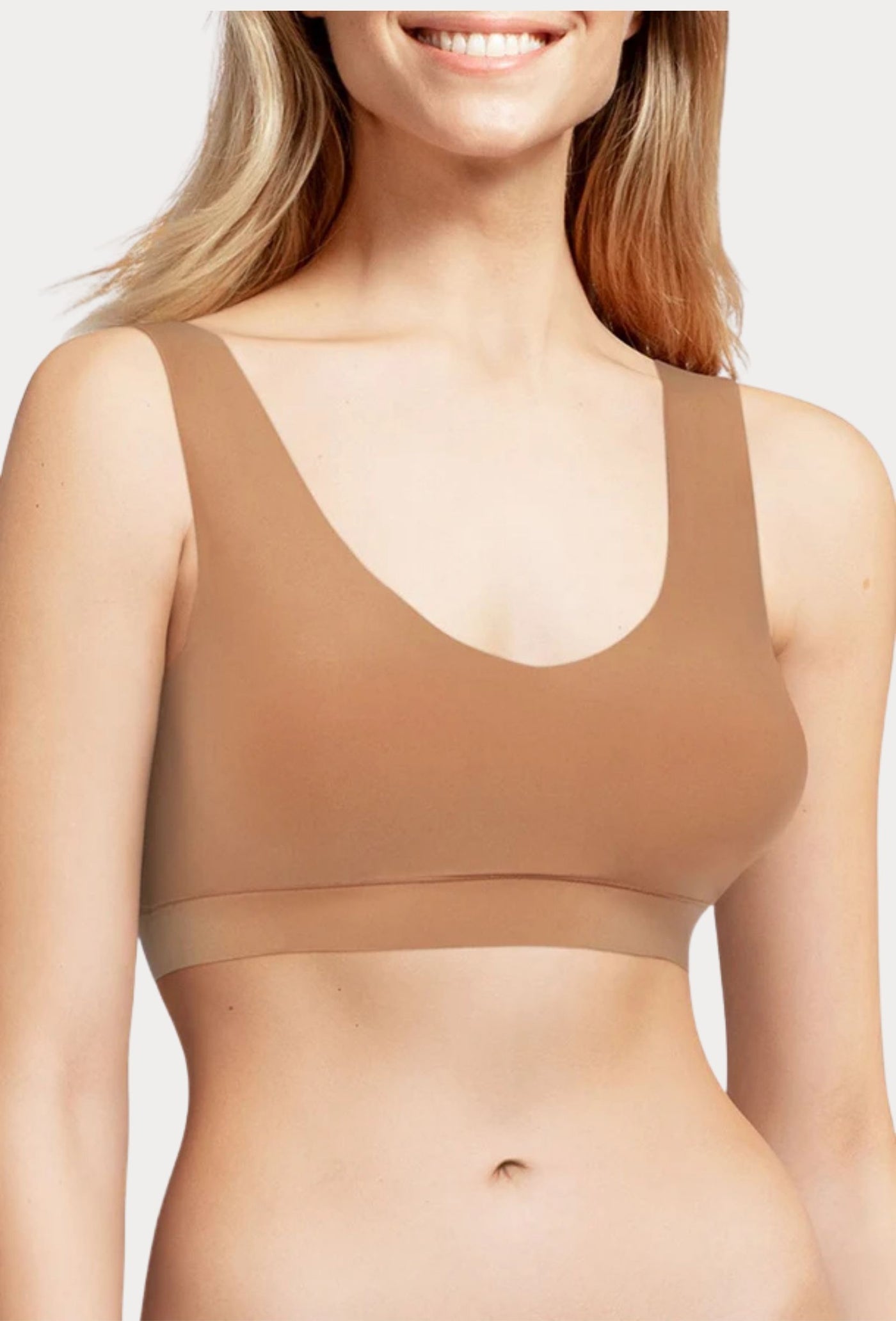 SoftStretch V-Neck Padded Bra