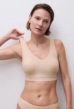 SoftStretch V-Neck Padded Bra