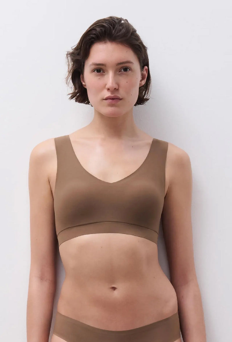 SoftStretch V-Neck Padded Bra