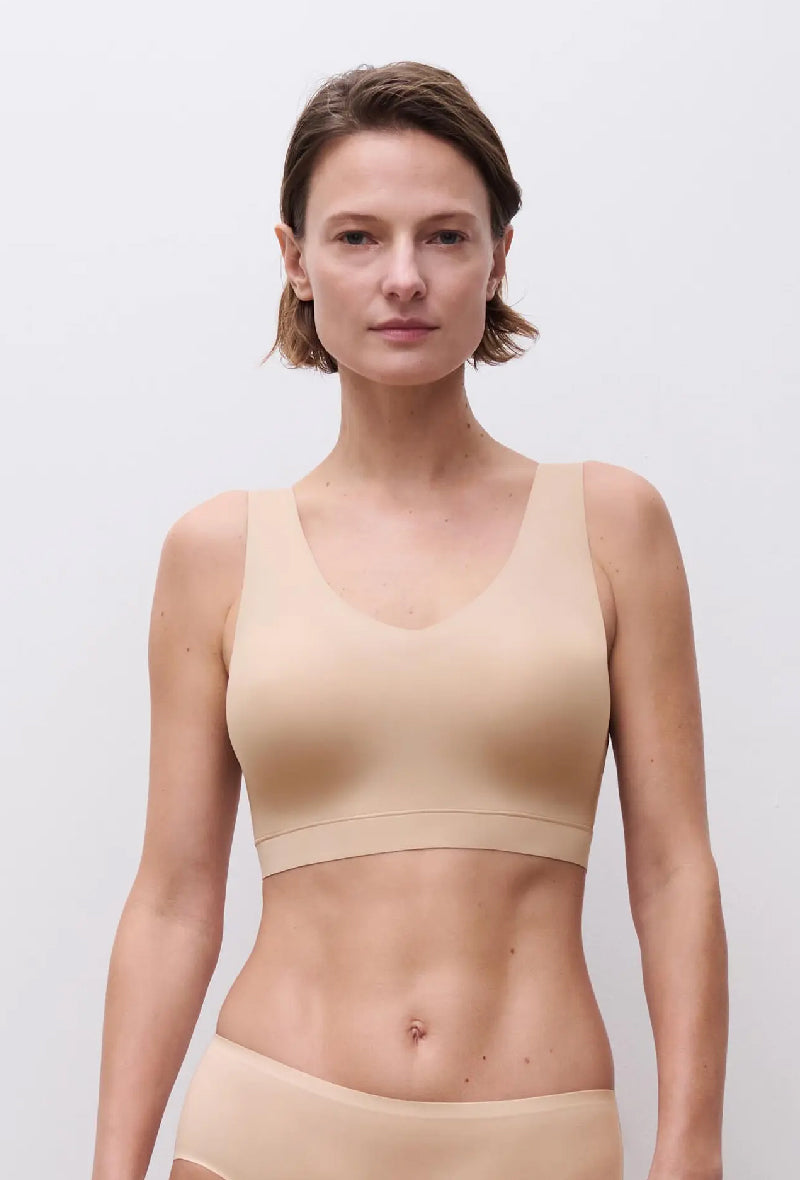 SoftStretch V-Neck Padded Bra