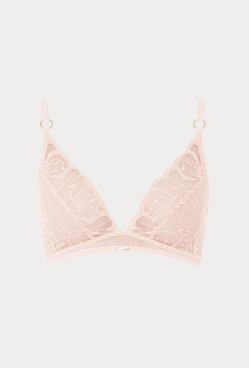 Chantelle Fleurs Plunge T-Shirt Bra