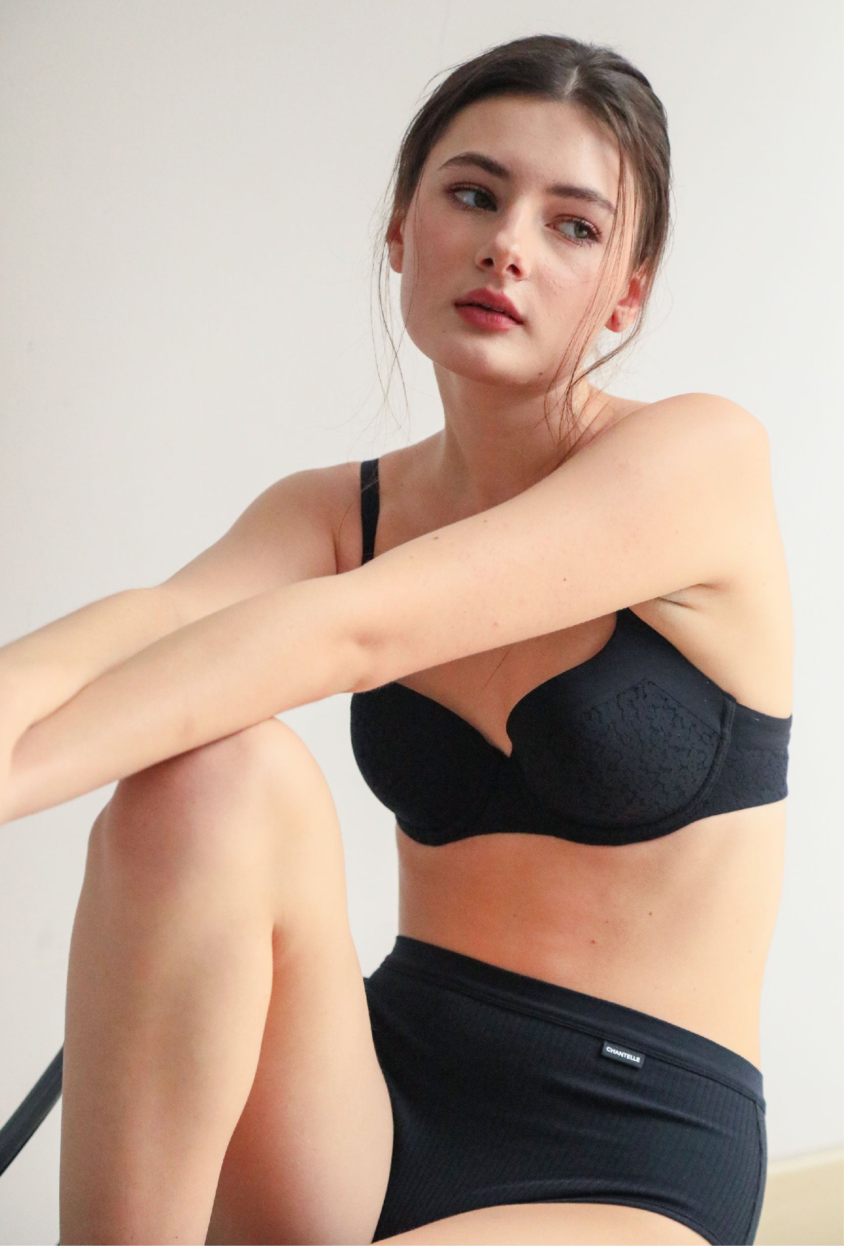Chantelle Cotton Comfort High Waist Brief