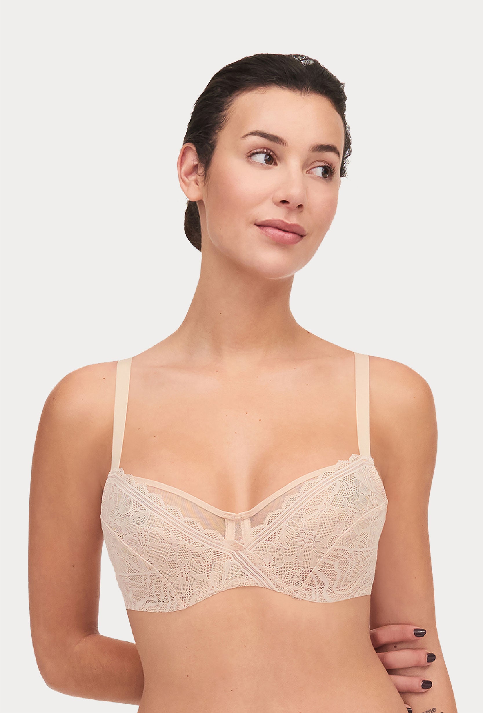 Chantelle Easy Feel Floral Touch Very Covering Underwired Bra