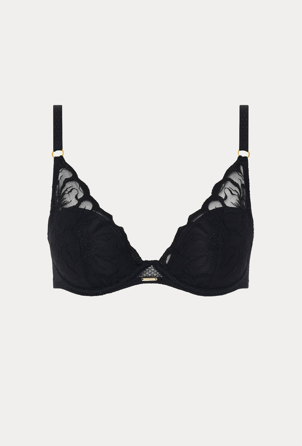 Chantelle Fleurs Plunge T-Shirt Bra