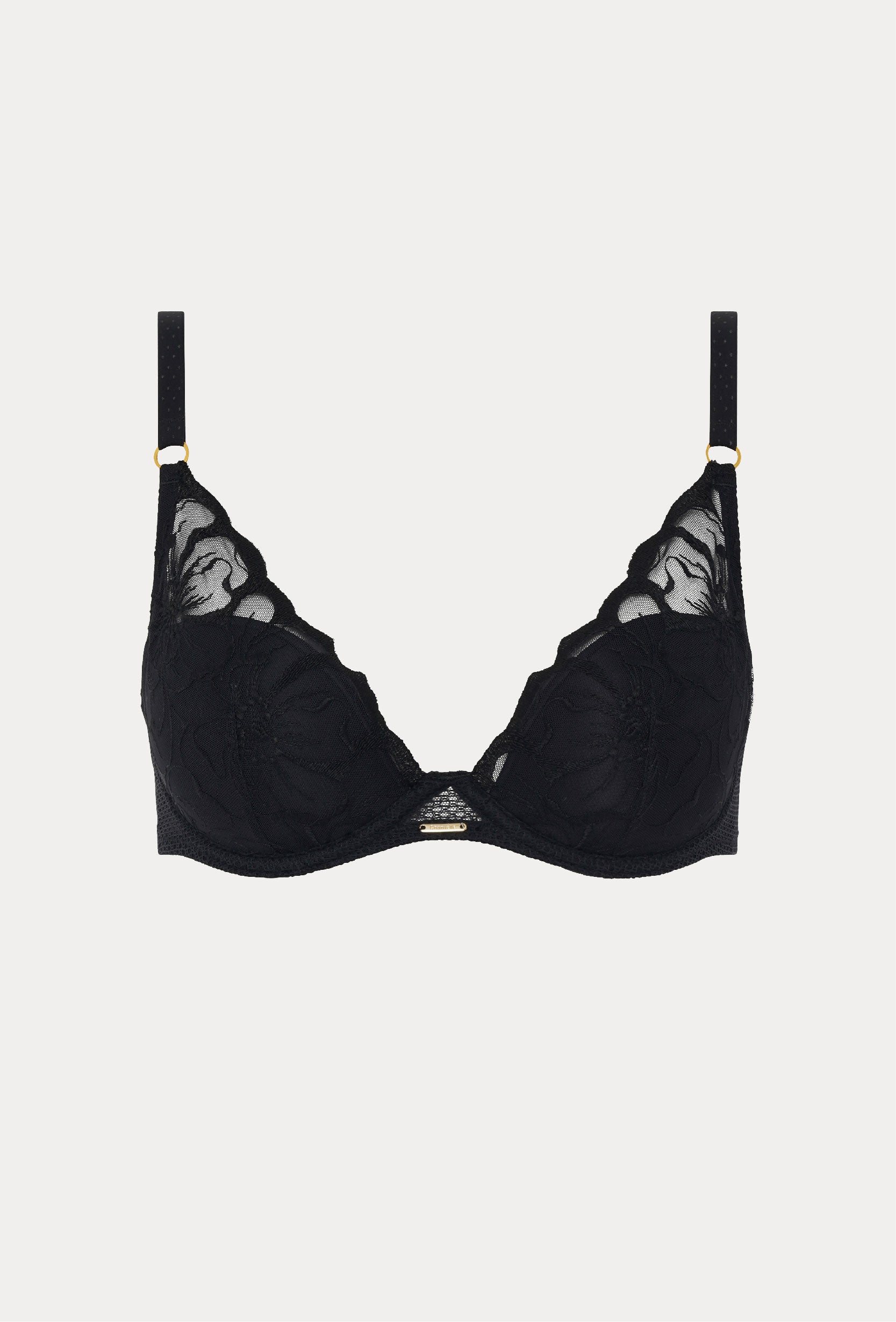 Chantelle Fleurs Plunge T-Shirt Bra